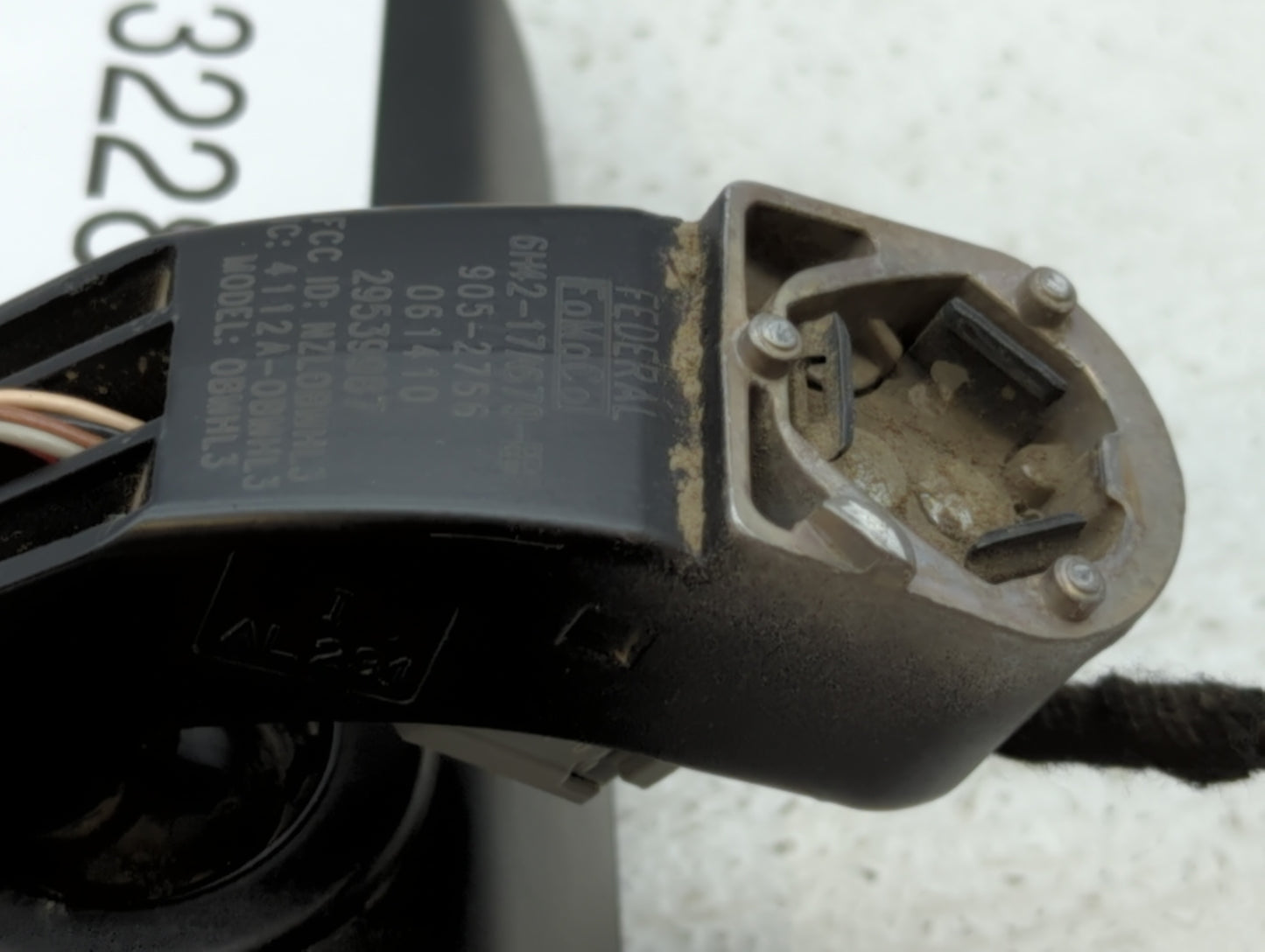 2010-2012 Jaguar Xf Interior Rear View Mirror Replacement OEM P/N:E11025891 E11015891 Fits Fits 2010 2011 2012 OEM Used Auto