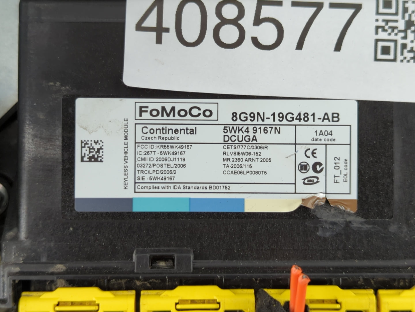 2009-2012 Jaguar Xf Information Display Screen - Oemusedautoparts1.com