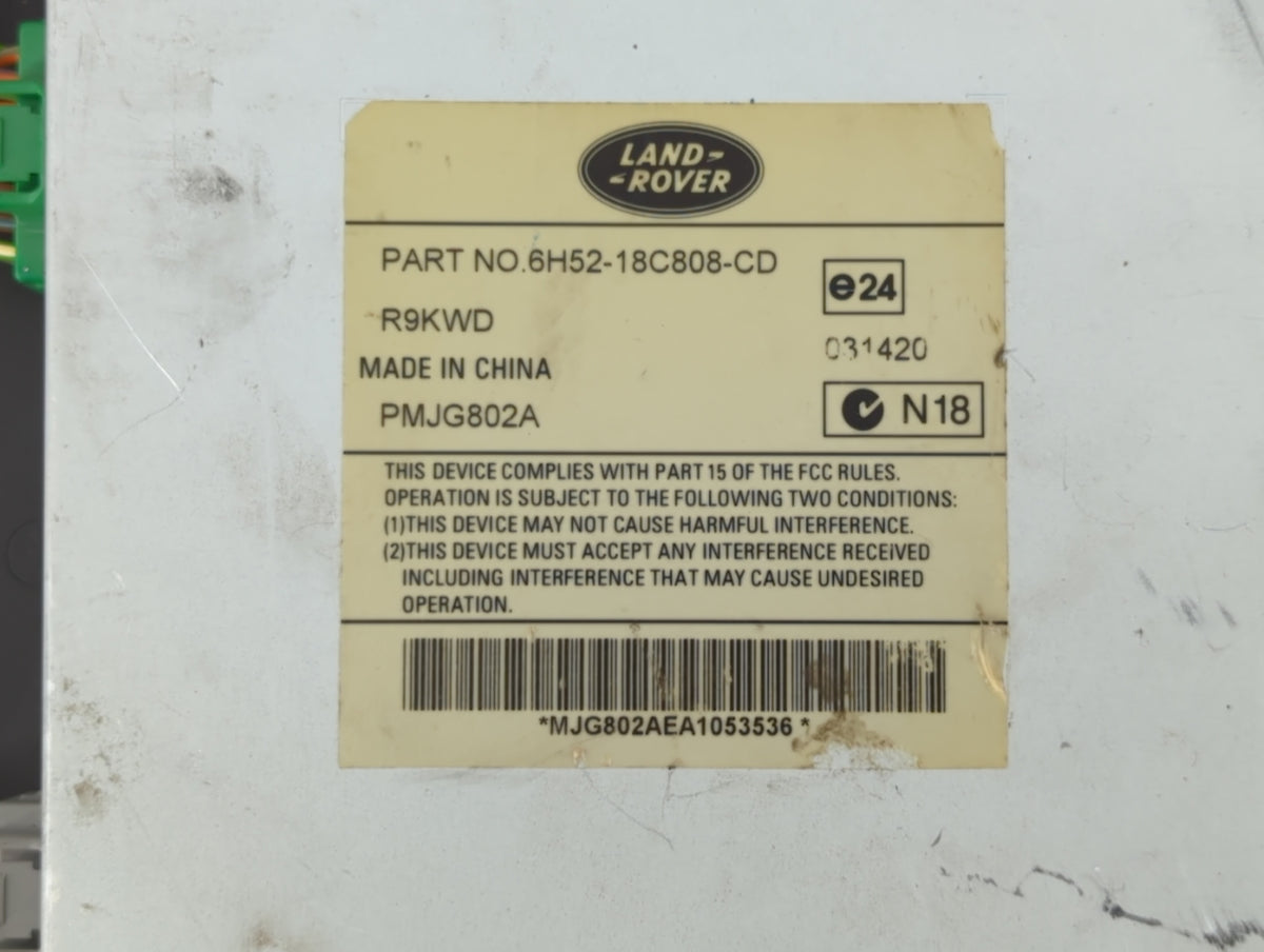 2009-2011 Jaguar Xf Am Fm Cd Player Radio Receiver 506686 - Oemusedautoparts1.com