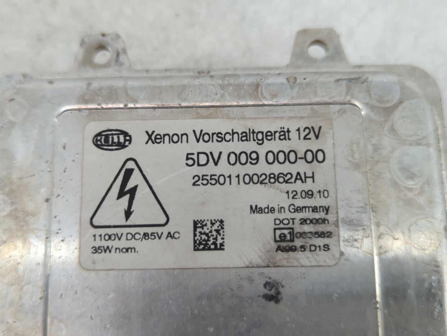 2009-2012 Jaguar Xf Headlight Ballast Head Light - Oemusedautoparts1.com