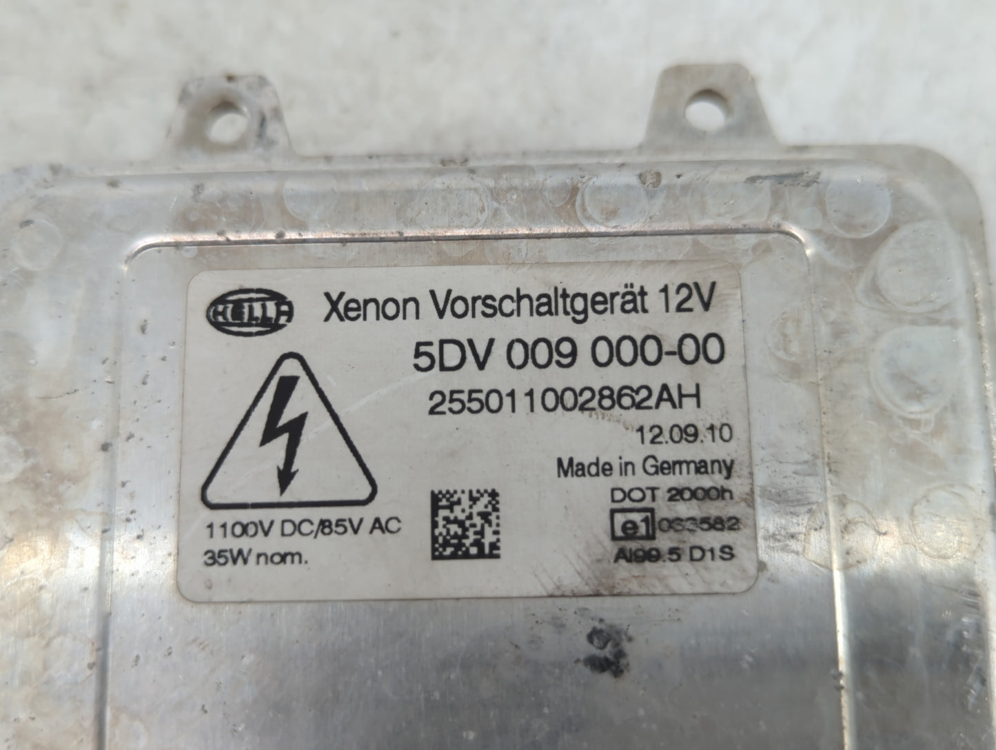 2009-2012 Jaguar Xf Headlight Ballast Head Light - Oemusedautoparts1.com