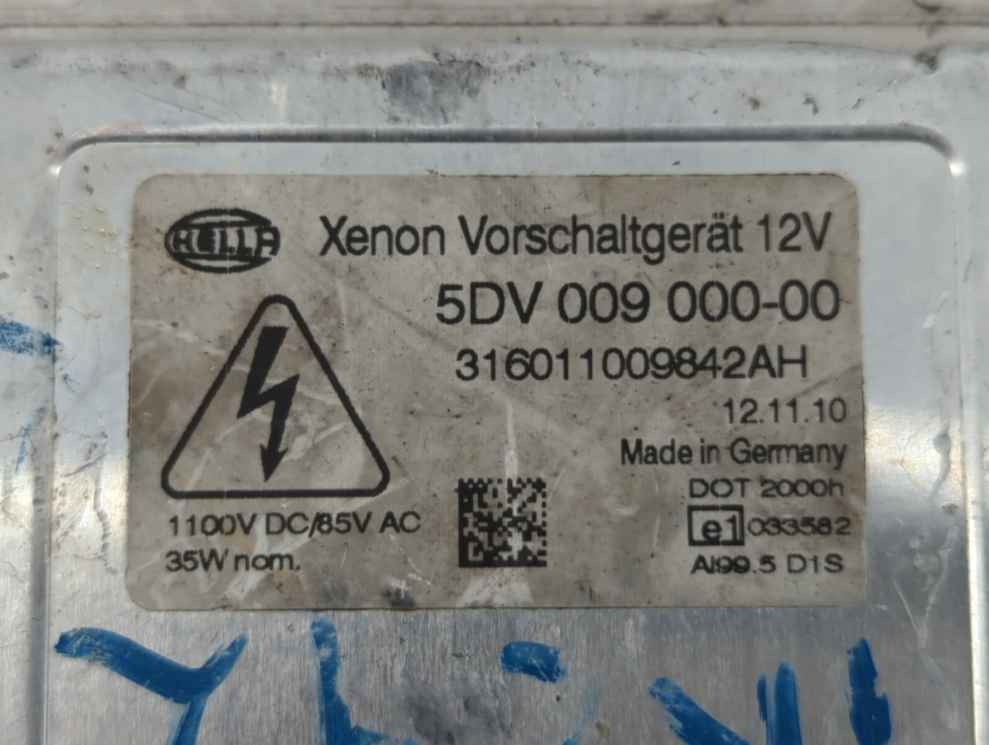 2009-2012 Jaguar Xf Headlight Ballast Head Light - Oemusedautoparts1.com