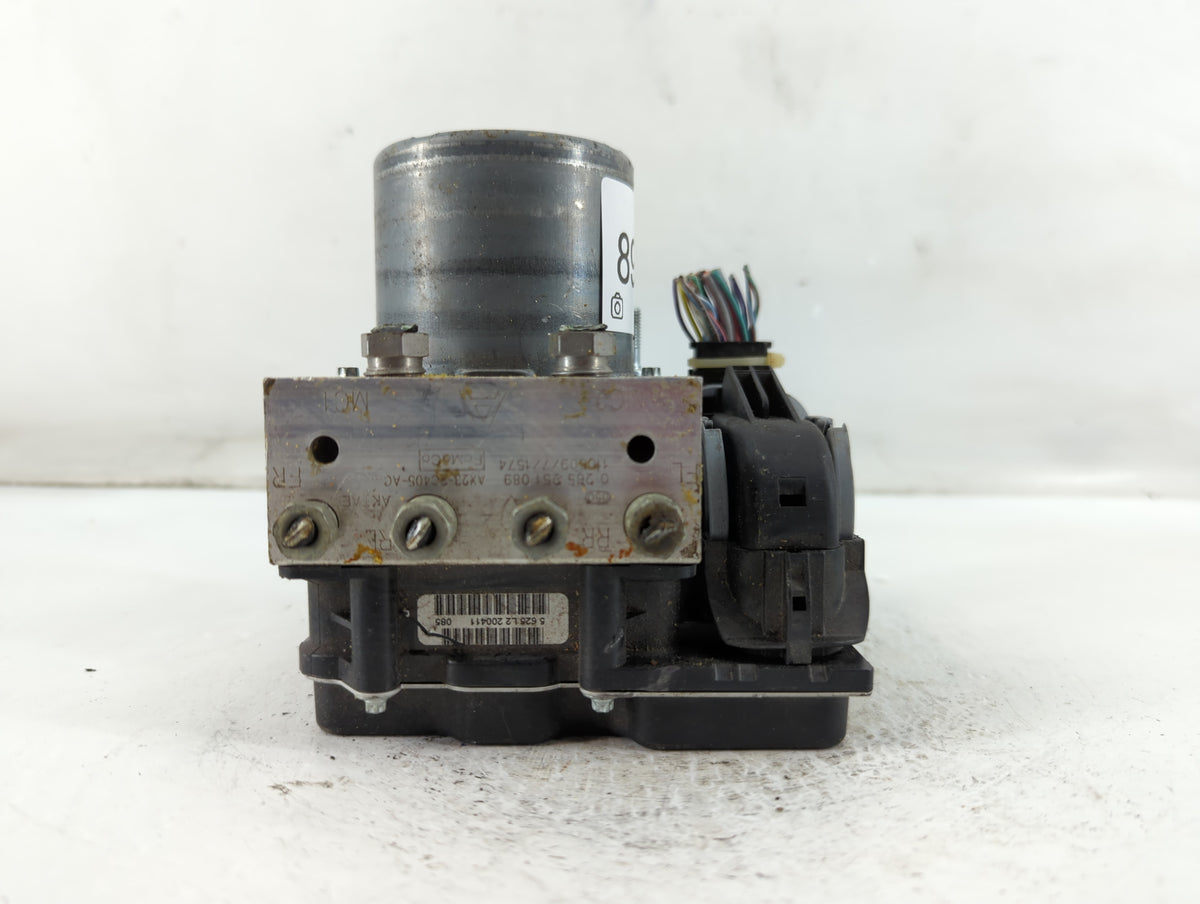 2010-2011 Jaguar Xf Anti-Lock Brake ABS Pump Module Actuator OEM P/N:0 265 251 089 Fits Fits 2010 2011 OEM Used Auto Parts -