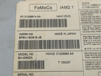 2010-2011 Jaguar Xj Radio AM FM Cd Player Receiver Replacement P/N:31328814AA Fits Fits 2010 2011 OEM Used Auto Parts - Oemu
