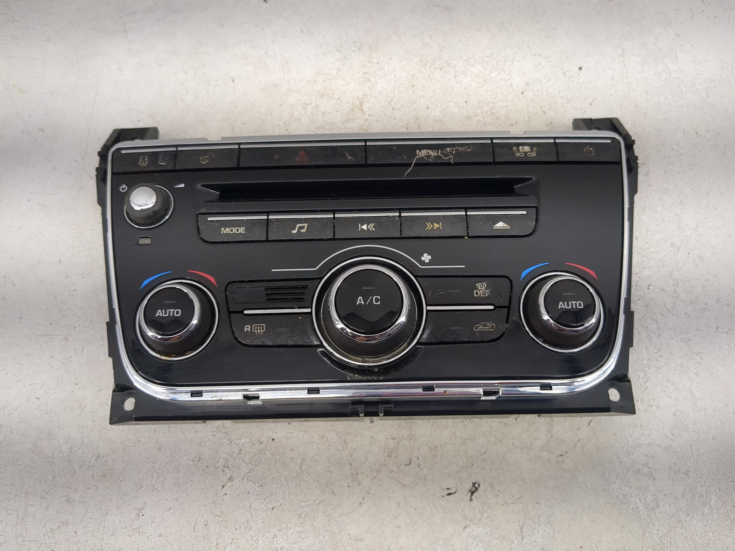 2010-2012 Jaguar Xj Radio Control Panel 1492592 - Oemusedautoparts1.com