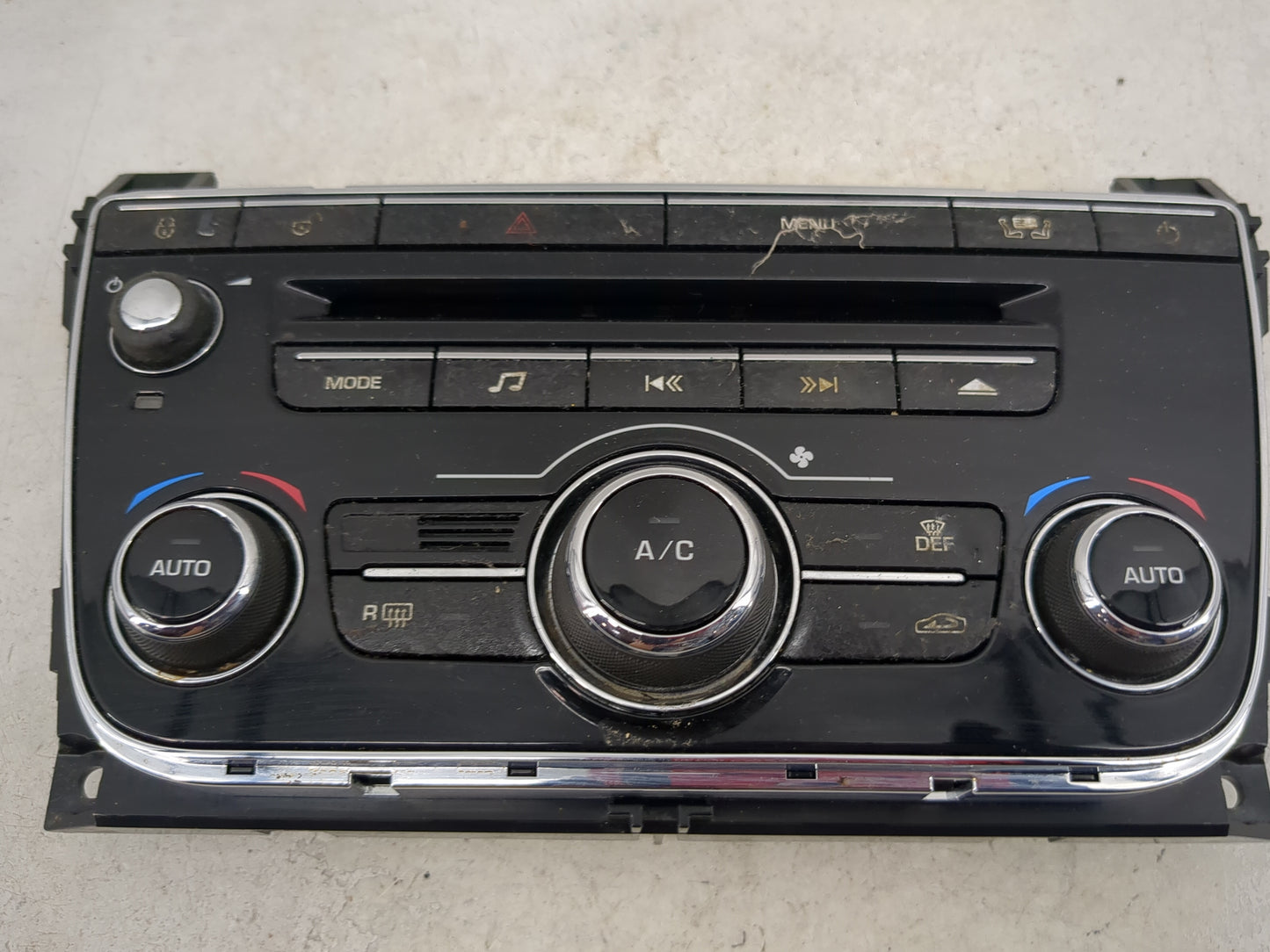 2010-2012 Jaguar Xj Radio Control Panel 1492592 - Oemusedautoparts1.com