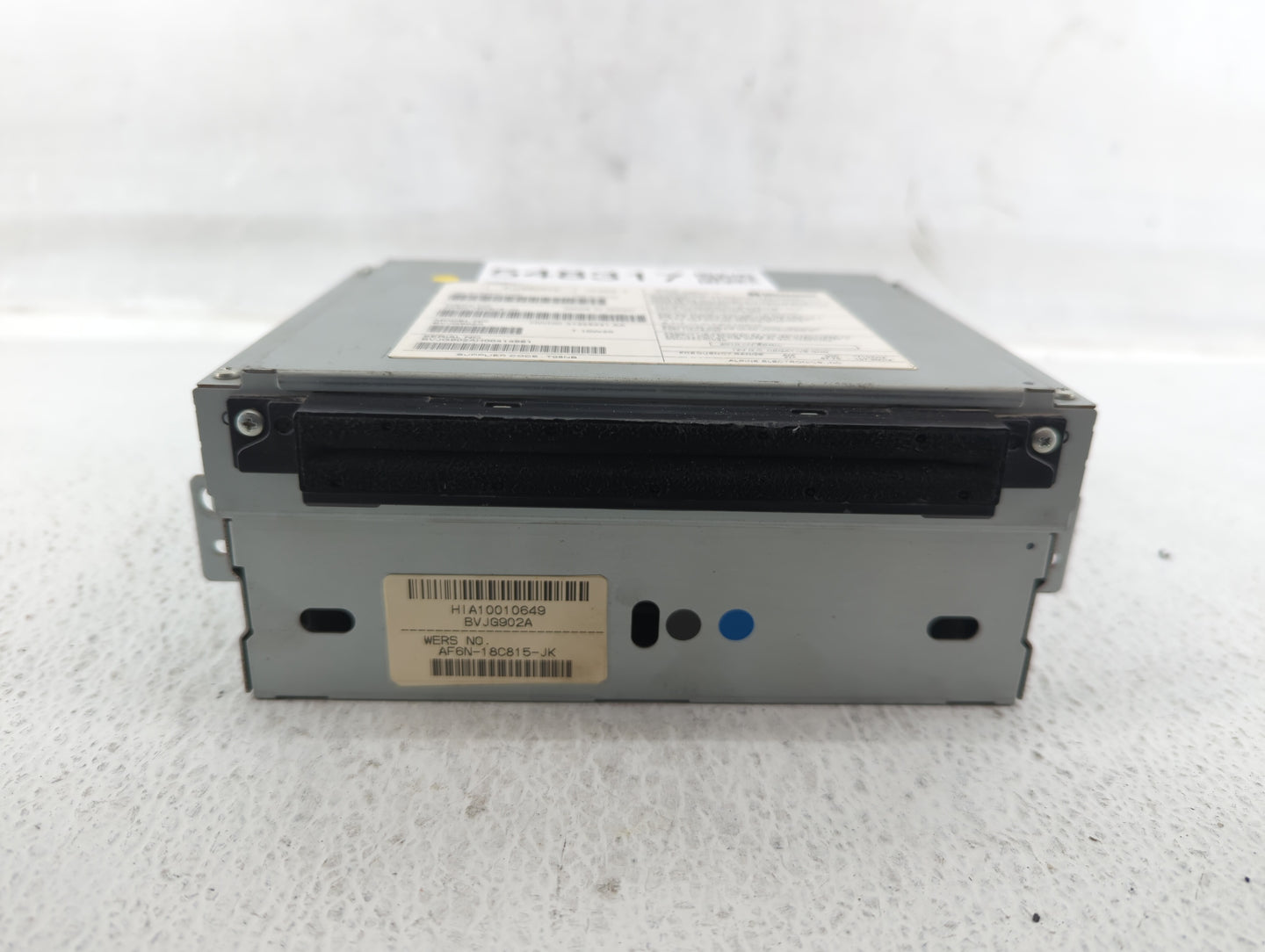 2010-2011 Jaguar Xj Radio AM FM Cd Player Receiver Replacement P/N:AF6N-18C815-JH 31328080 Fits Fits 2010 2011 OEM Used Auto