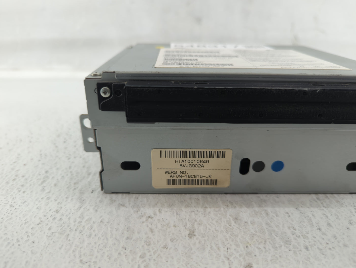 2010-2011 Jaguar Xj Radio AM FM Cd Player Receiver Replacement P/N:AF6N-18C815-JH 31328080 Fits Fits 2010 2011 OEM Used Auto