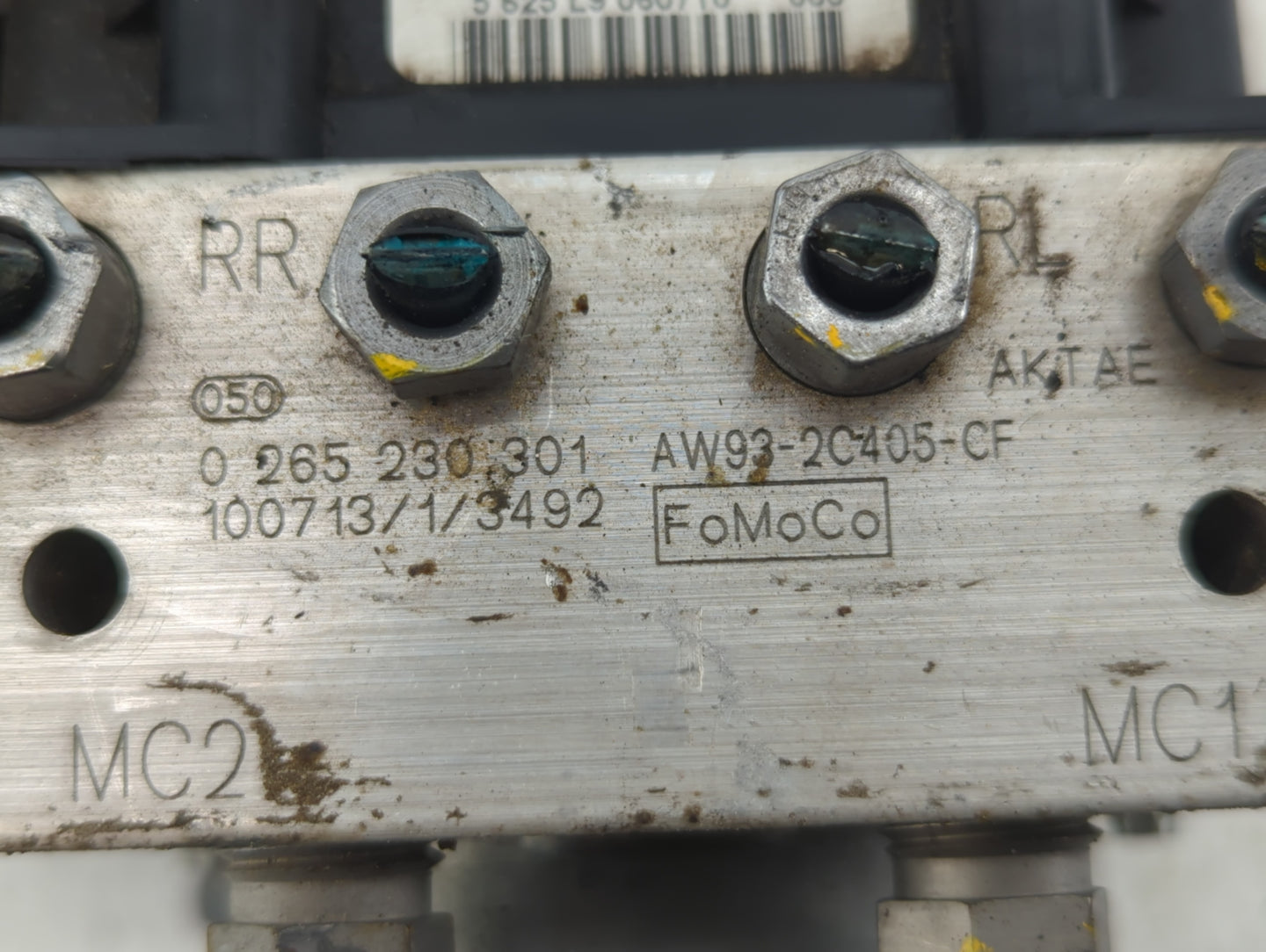 2010-2012 Jaguar Xj ABS Pump Control Module Replacement P/N:0 265 230 301 AW93-2C405-CF Fits Fits 2010 2011 2012 OEM Used Au