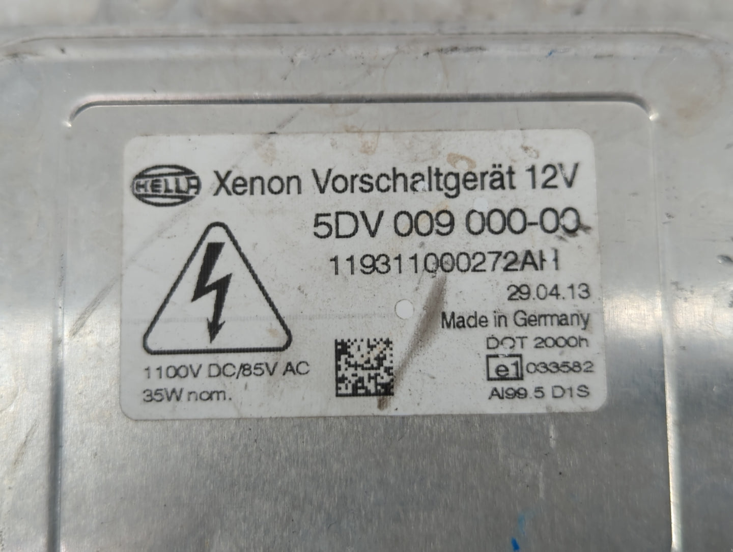 2007-2015 Jaguar Xk Headlight Ballast Head Light - Oemusedautoparts1.com