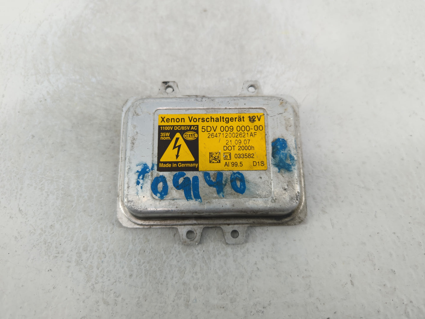 2007-2015 Jaguar Xk Headlight Ballast Head Light - Oemusedautoparts1.com