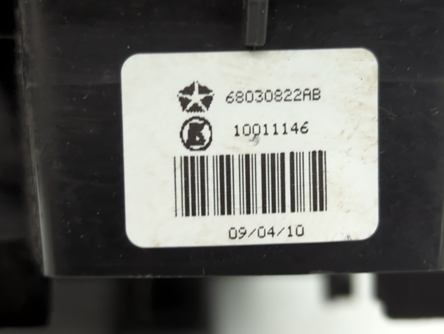 2011 Jeep Cherokee Master Power Window Switch Replacement Driver Side Left P/N:10011146 68030822AB Fits OEM Used Auto Parts 