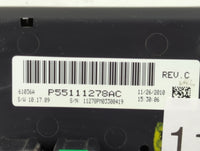 2011 Jeep Compass Climate Control Module Temperature AC/Heater Replacement P/N:P55111278AC Fits Fits 2012 2013 2014 2015 201