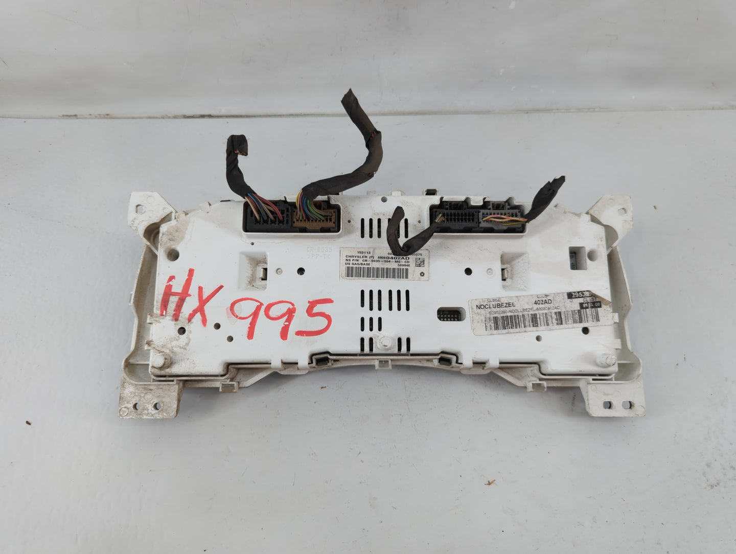 2011-2012 Jeep Compass Instrument Cluster Speedometer Gauges P/N:68080402AD Fits Fits 2011 2012 OEM Used Auto Parts - Oemuse