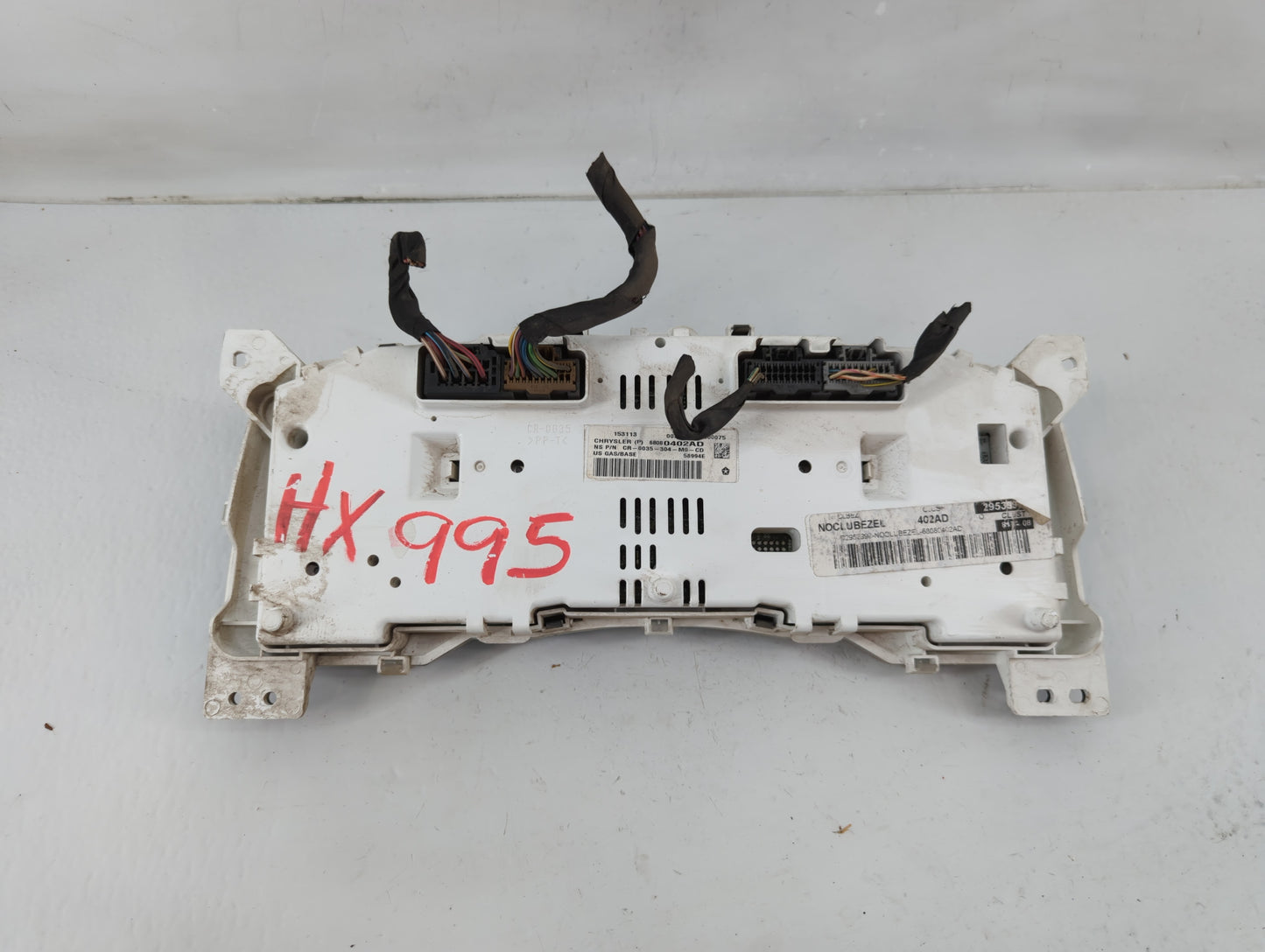 2011-2012 Jeep Compass Instrument Cluster Speedometer Gauges P/N:68080402AD Fits Fits 2011 2012 OEM Used Auto Parts - Oemuse