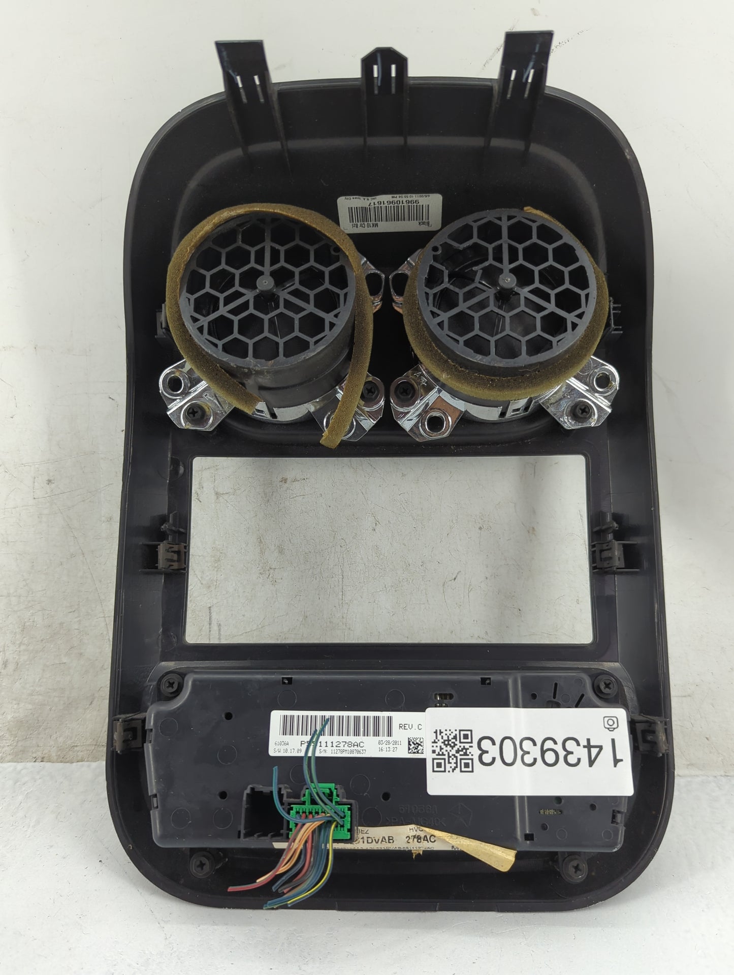 2011 Jeep Compass Climate Control Module Temperature AC/Heater Replacement P/N:P55111278AC Fits Fits 2012 2013 2014 2015 201