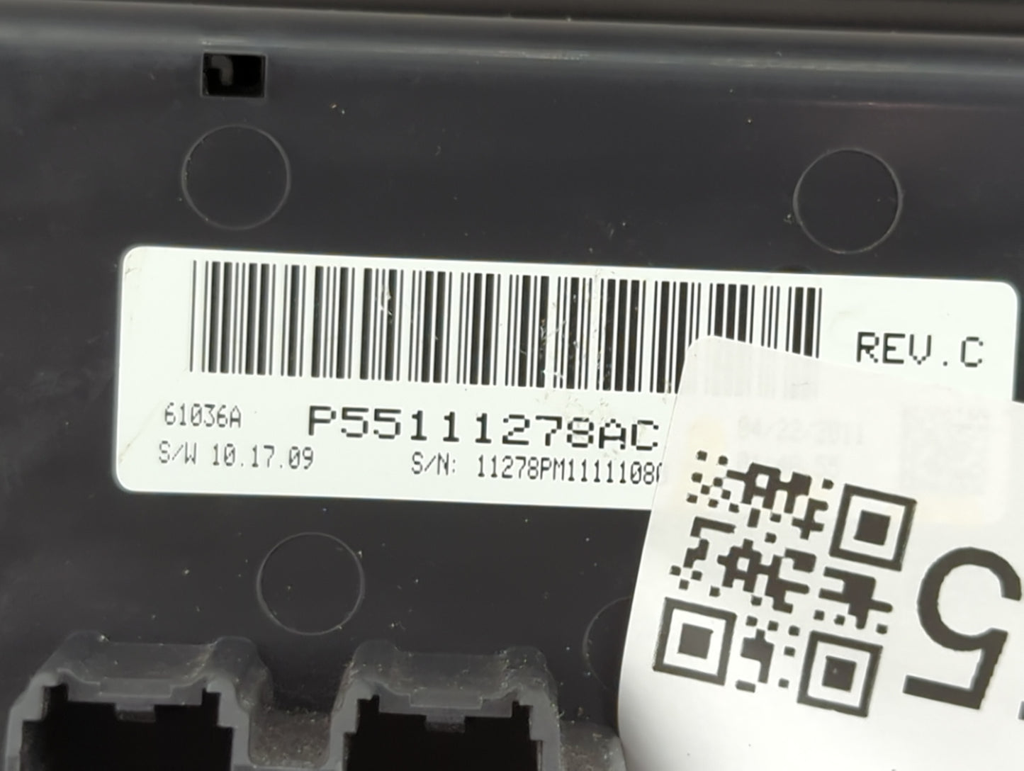 2011 Jeep Compass Climate Control Module Temperature AC/Heater Replacement P/N:P55111278AC Fits Fits 2012 2013 2014 2015 201