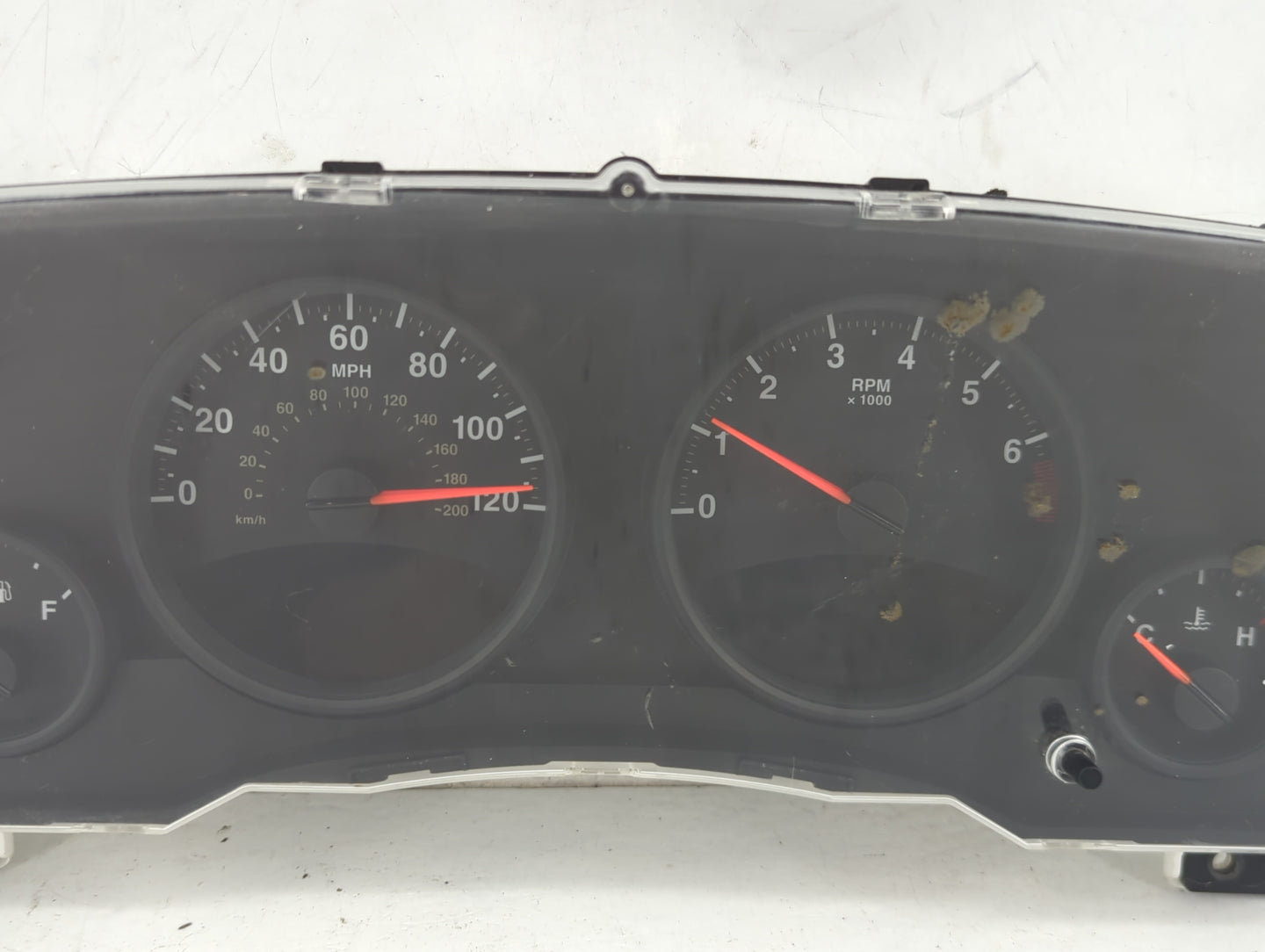 2011 Jeep Compass Instrument Cluster Speedometer Gauges P/N:68064402AD 2824390, P68064402AD Fits OEM Used Auto Parts - Oemus