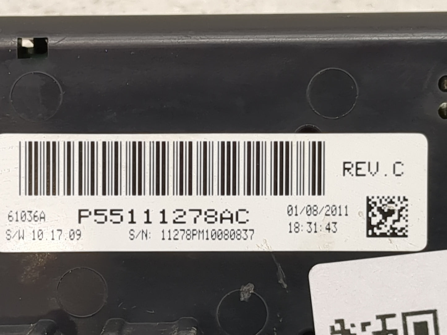 2011 Jeep Compass Climate Control Module Temperature AC/Heater Replacement P/N:P55111278AC Fits Fits 2012 2013 2014 2015 201