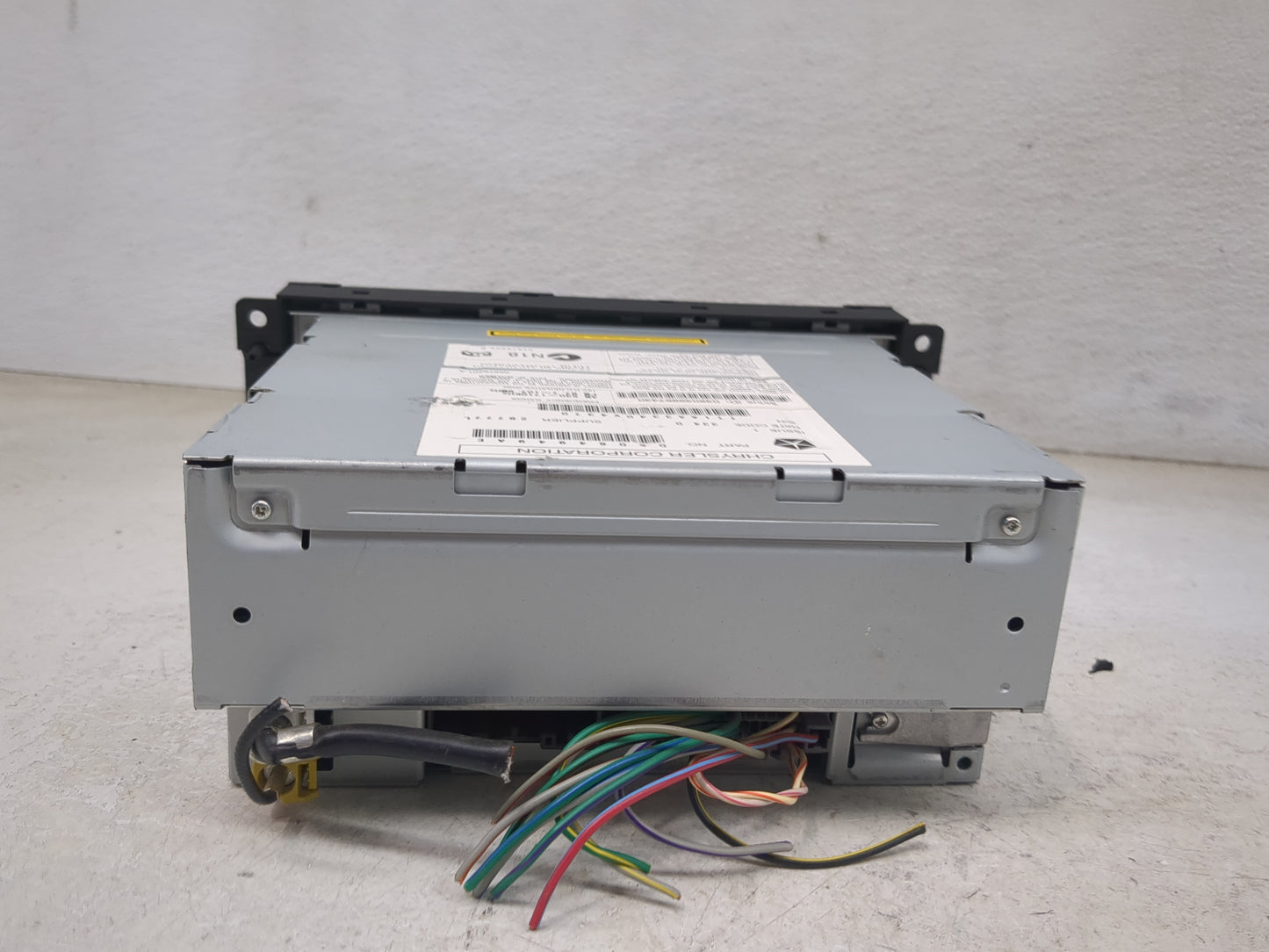 2011-2012 Jeep Compass Radio AM FM Cd Player Receiver Replacement P/N:05064949AE 05064949AF Fits Fits 2011 2012 OEM Used Aut