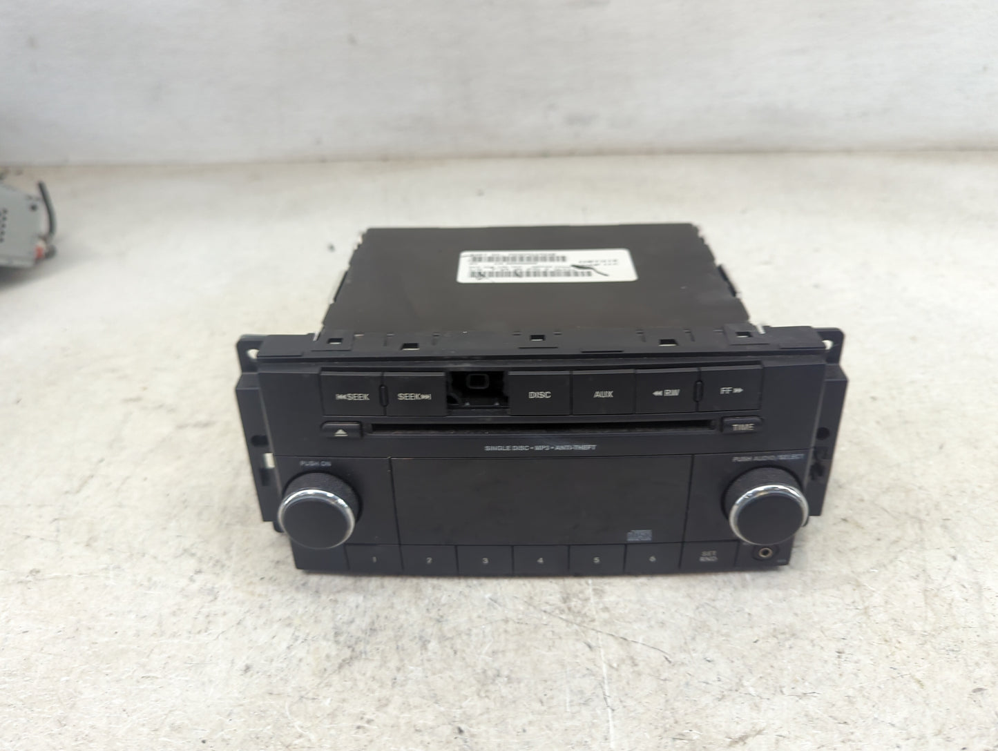2011-2012 Jeep Compass Radio AM FM Cd Player Receiver Replacement P/N:P05091195AB SPNP05091195AB, VLNM04 Fits Fits 2011 2012