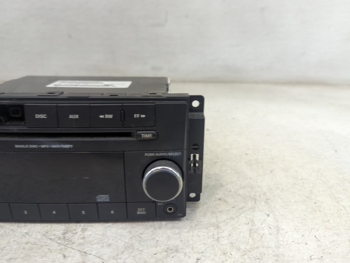 2011-2012 Jeep Compass Radio AM FM Cd Player Receiver Replacement P/N:P05091195AB SPNP05091195AB, VLNM04 Fits Fits 2011 2012