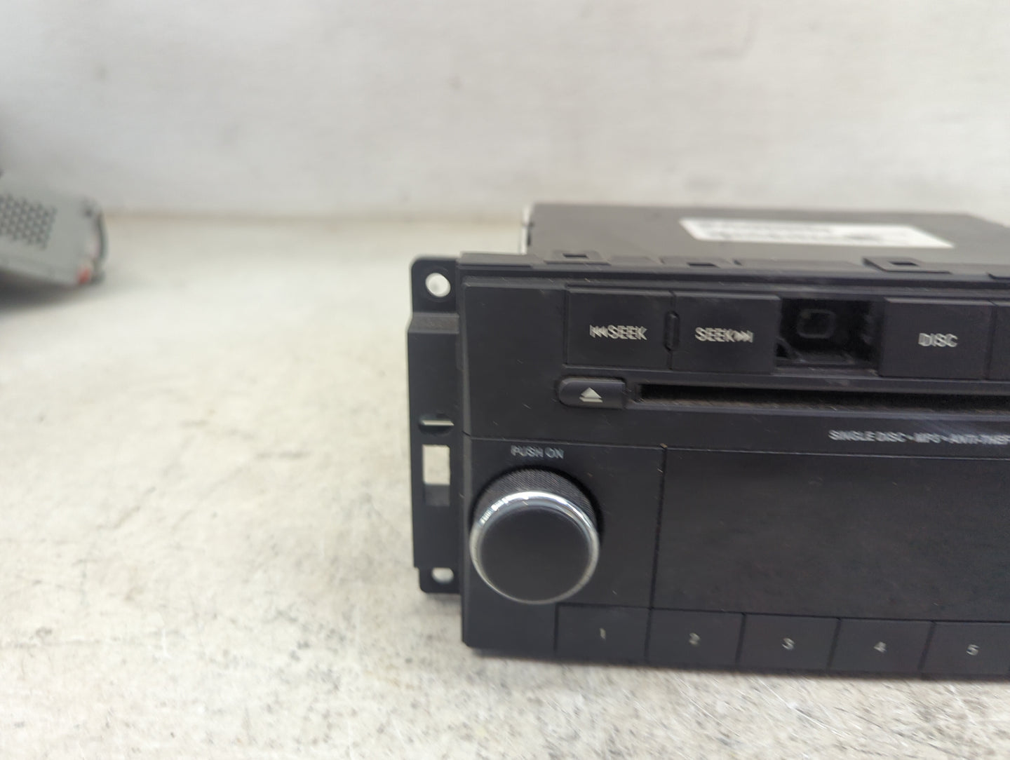 2011-2012 Jeep Compass Radio AM FM Cd Player Receiver Replacement P/N:P05091195AB SPNP05091195AB, VLNM04 Fits Fits 2011 2012