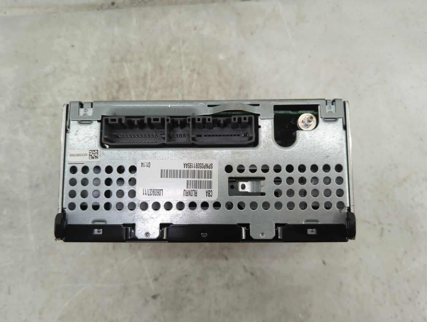 2011-2012 Jeep Compass Radio AM FM Cd Player Receiver Replacement P/N:SPNP05091195AA P05091195AA Fits Fits 2011 2012 OEM Use