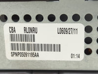 2011-2012 Jeep Compass Radio AM FM Cd Player Receiver Replacement P/N:SPNP05091195AA P05091195AA Fits Fits 2011 2012 OEM Use