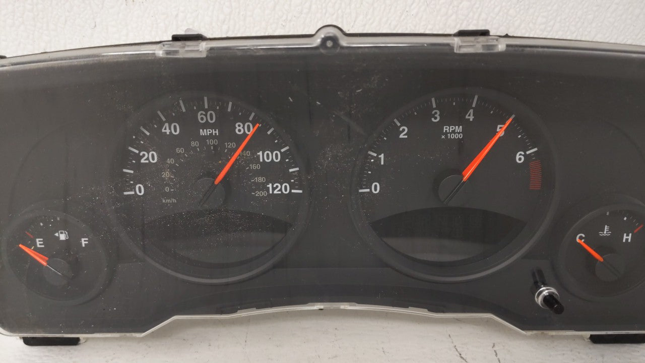 2011-2012 Jeep Compass Instrument Cluster Speedometer Gauges P/N:68080402AE 98080402AD, P68080402AE Fits Fits 2011 2012 OEM 