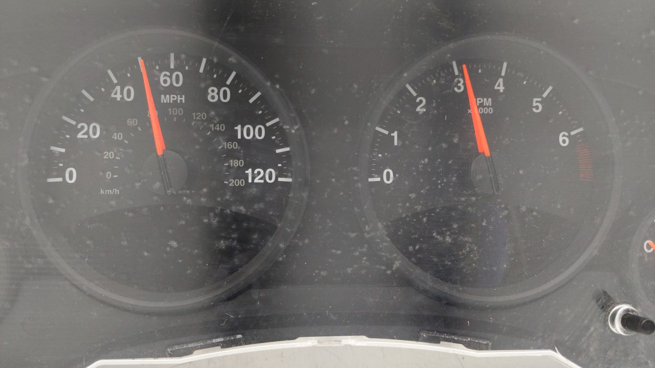 2011-2012 Jeep Compass Instrument Cluster Speedometer Gauges P/N:68080402AE 98080402AD, P68080402AE Fits Fits 2011 2012 OEM 