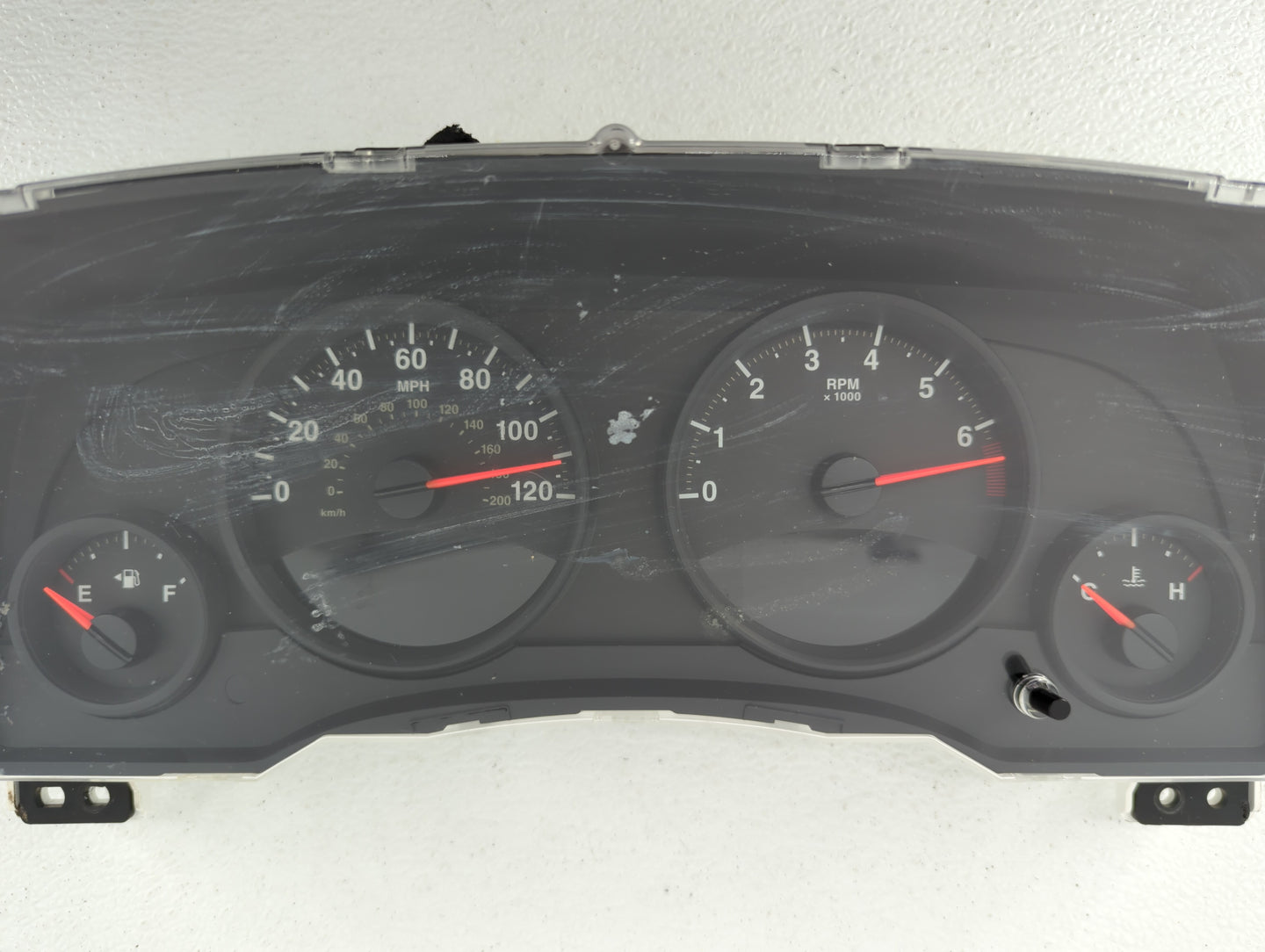 2011-2012 Jeep Compass Instrument Cluster Speedometer Gauges P/N:68080402AF 68080402AE, 98080402AD Fits Fits 2011 2012 OEM U