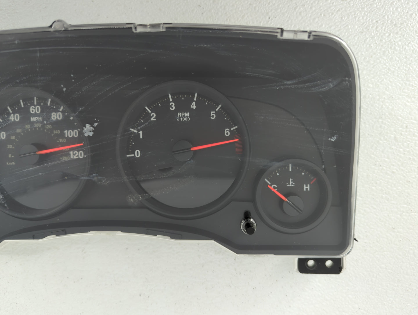 2011-2012 Jeep Compass Instrument Cluster Speedometer Gauges P/N:68080402AF 68080402AE, 98080402AD Fits Fits 2011 2012 OEM U