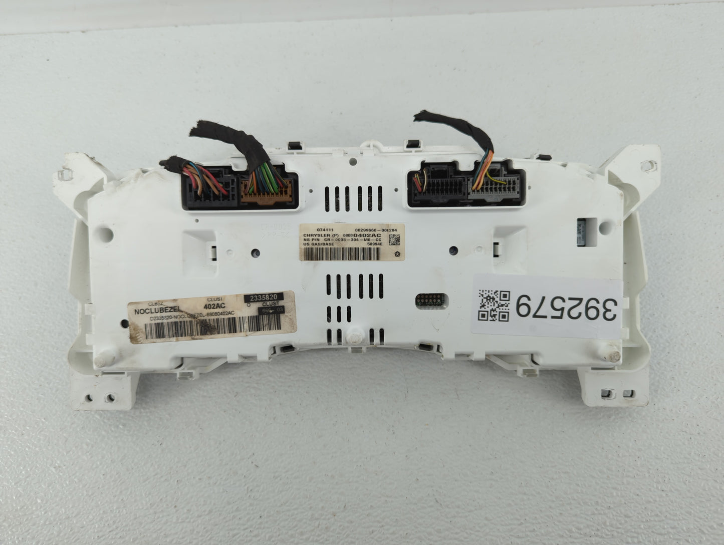 2011-2012 Jeep Compass Instrument Cluster Speedometer Gauges P/N:68080402AF 68080402AE, 98080402AD Fits Fits 2011 2012 OEM U