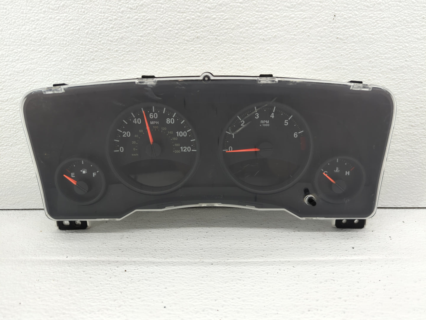 2011-2013 Jeep Compass Instrument Cluster Speedometer Gauges P/N:68080402AE 68080402AF, 68080402AD Fits Fits 2011 2012 2013 