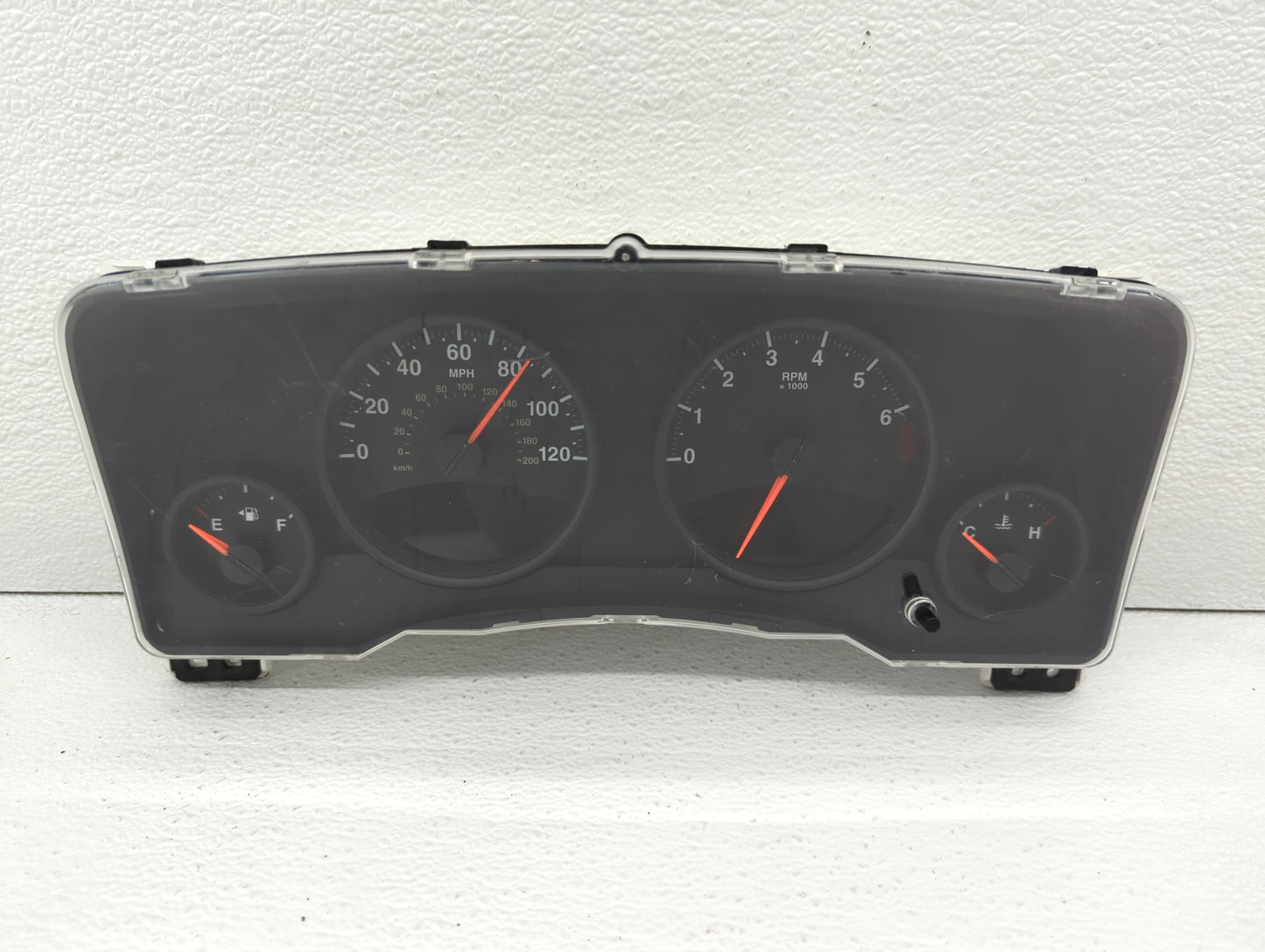 2011-2013 Jeep Compass Instrument Cluster Speedometer Gauges P/N:68080402AE 68080402AF, 68080402AD Fits Fits 2011 2012 2013 