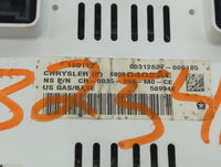 2011-2013 Jeep Compass Instrument Cluster Speedometer Gauges P/N:68080402AE 68080402AF, 68080402AD Fits Fits 2011 2012 2013 