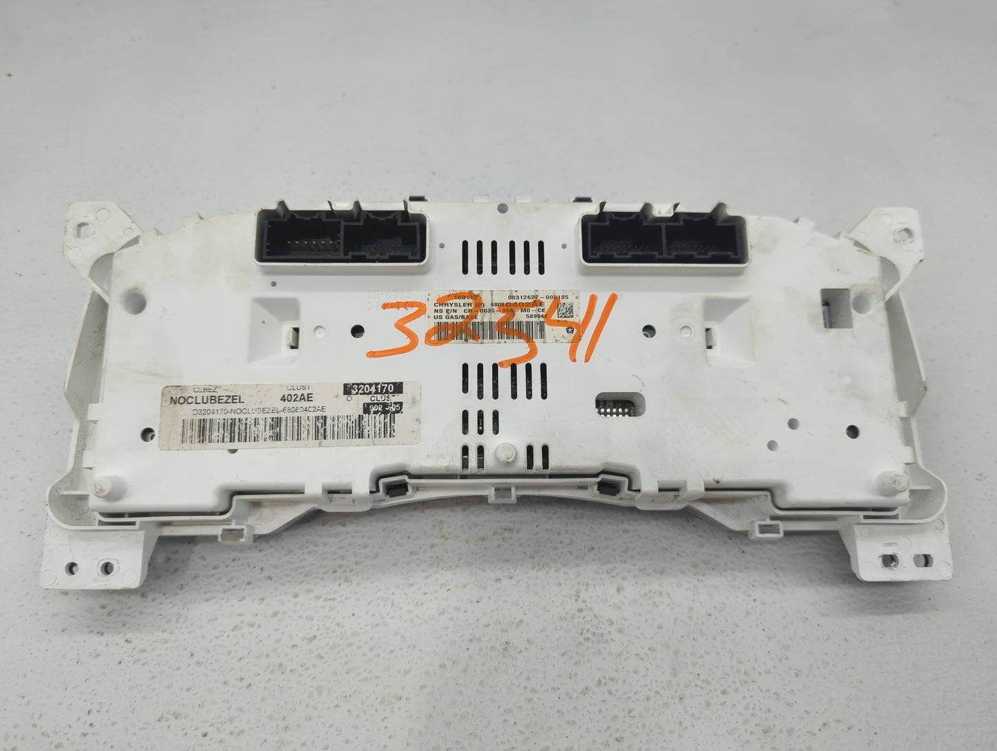 2011-2013 Jeep Compass Instrument Cluster Speedometer Gauges P/N:68080402AE 68080402AF, 68080402AD Fits Fits 2011 2012 2013 