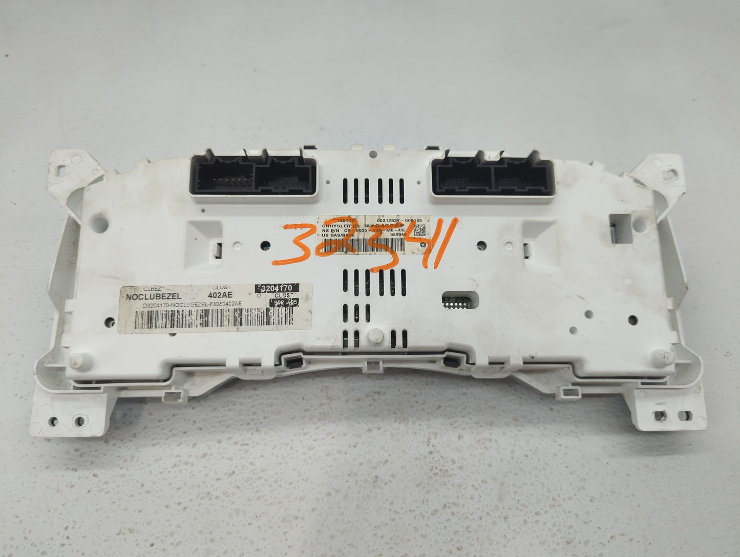 2011-2013 Jeep Compass Instrument Cluster Speedometer Gauges P/N:68080402AE 68080402AF, 68080402AD Fits Fits 2011 2012 2013 