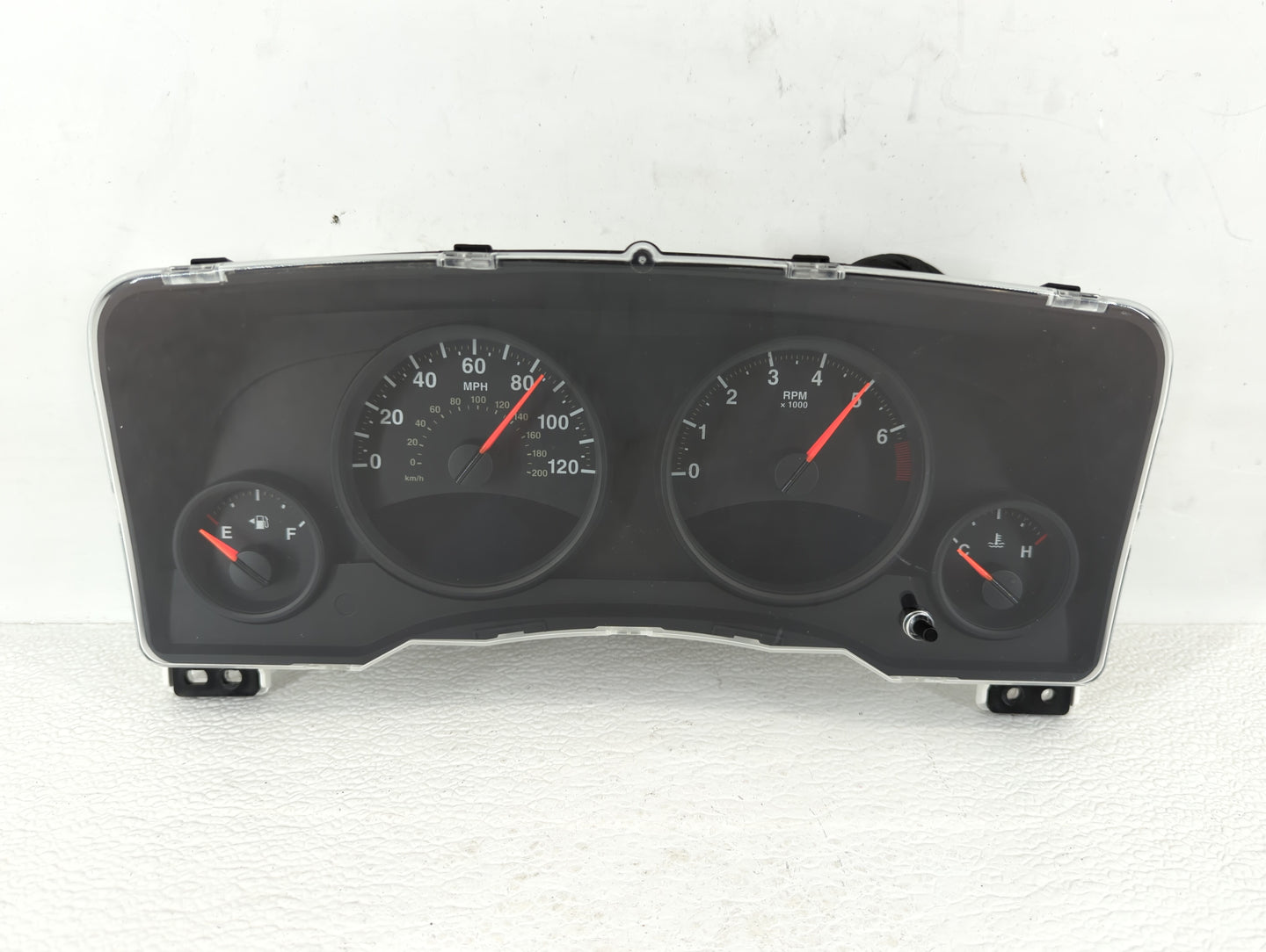 2011-2013 Jeep Compass Instrument Cluster Speedometer Gauges P/N:68080402AE 68080402AF, 68080402AD Fits Fits 2011 2012 2013 
