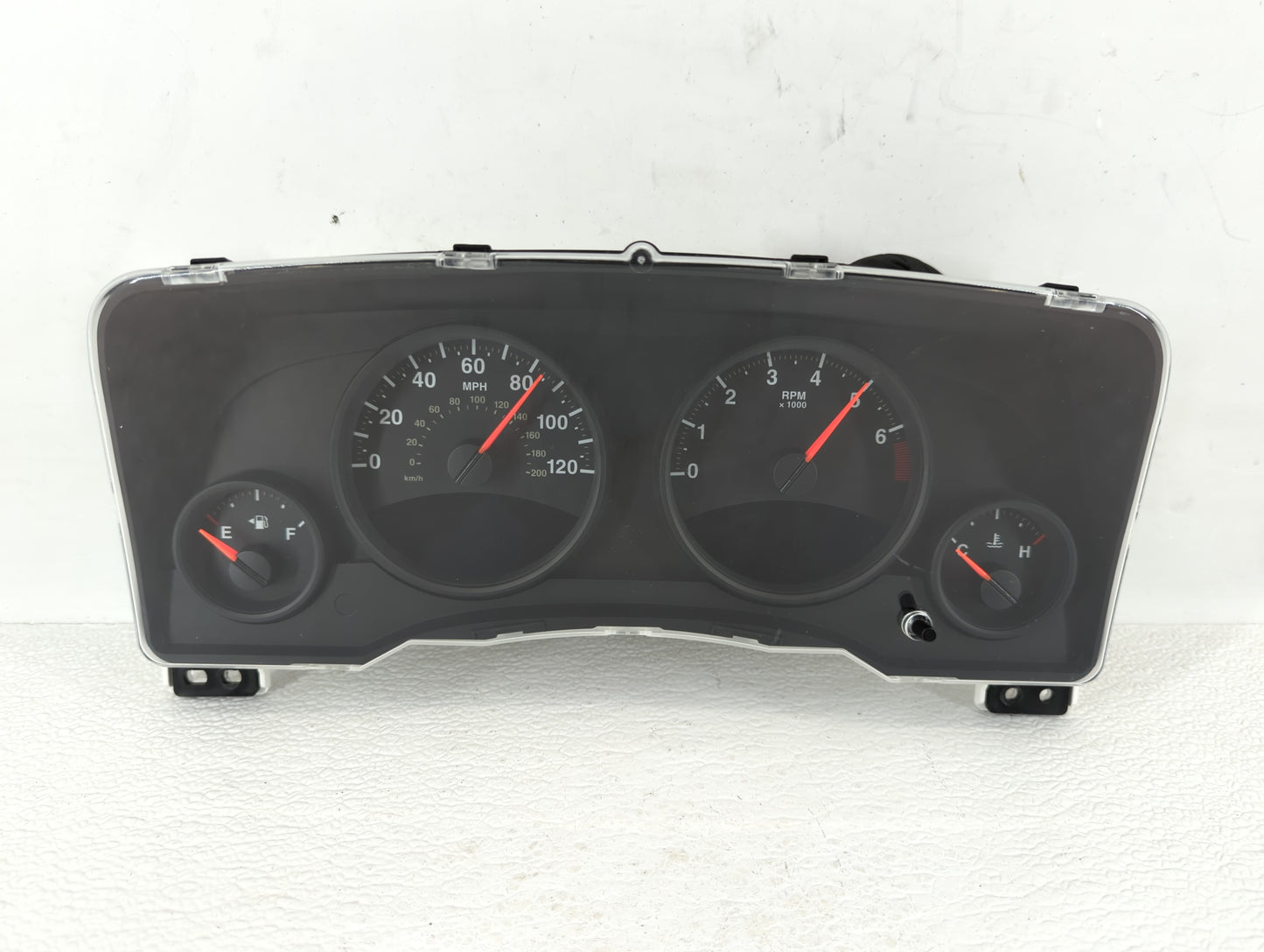 2011-2013 Jeep Compass Instrument Cluster Speedometer Gauges P/N:68080402AE 68080402AF, 68080402AD Fits Fits 2011 2012 2013 