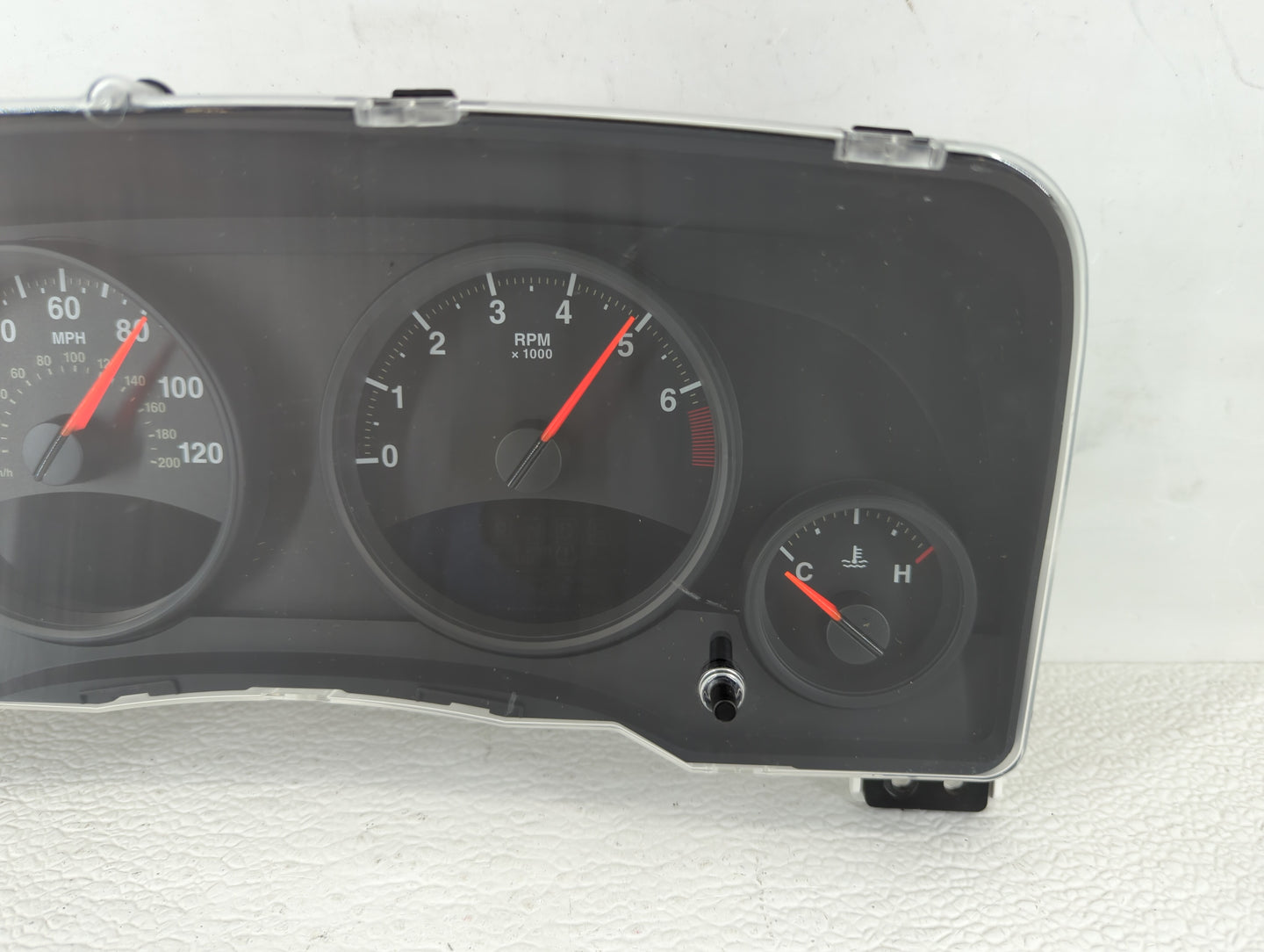 2011-2013 Jeep Compass Instrument Cluster Speedometer Gauges P/N:68080402AE 68080402AF, 68080402AD Fits Fits 2011 2012 2013 