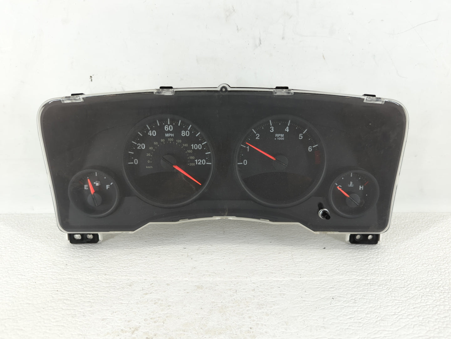 2011-2013 Jeep Compass Instrument Cluster Speedometer Gauges P/N:68080402AE 68080402AF, 68080402AD Fits Fits 2011 2012 2013 