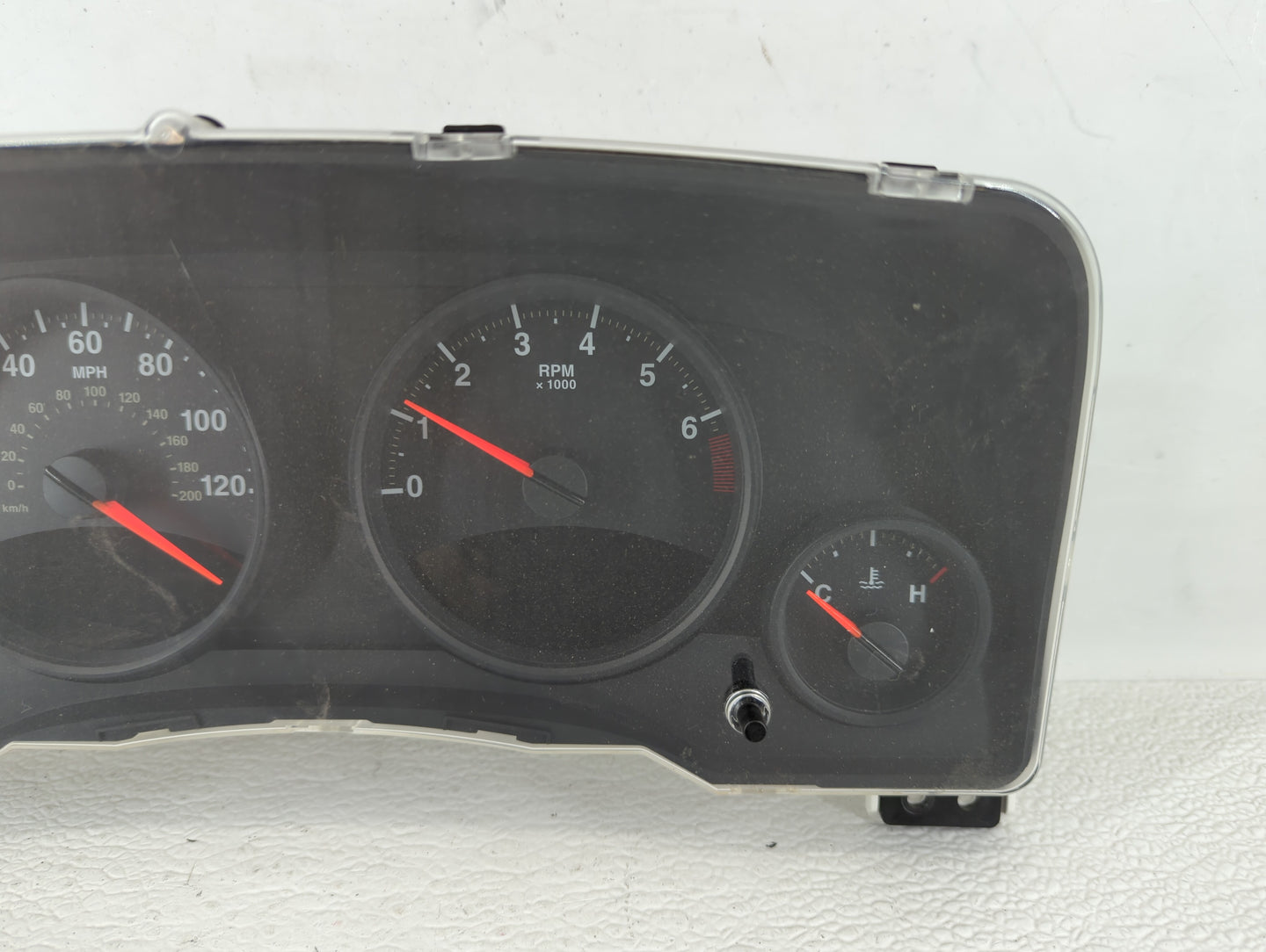 2011-2013 Jeep Compass Instrument Cluster Speedometer Gauges P/N:68080402AE 68080402AF, 68080402AD Fits Fits 2011 2012 2013 
