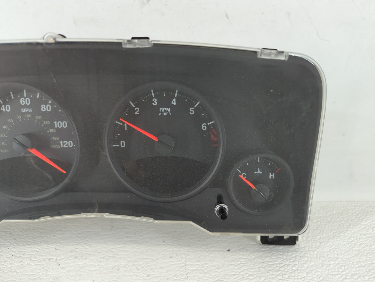 2011-2013 Jeep Compass Instrument Cluster Speedometer Gauges P/N:68080402AE 68080402AF, 68080402AD Fits Fits 2011 2012 2013 