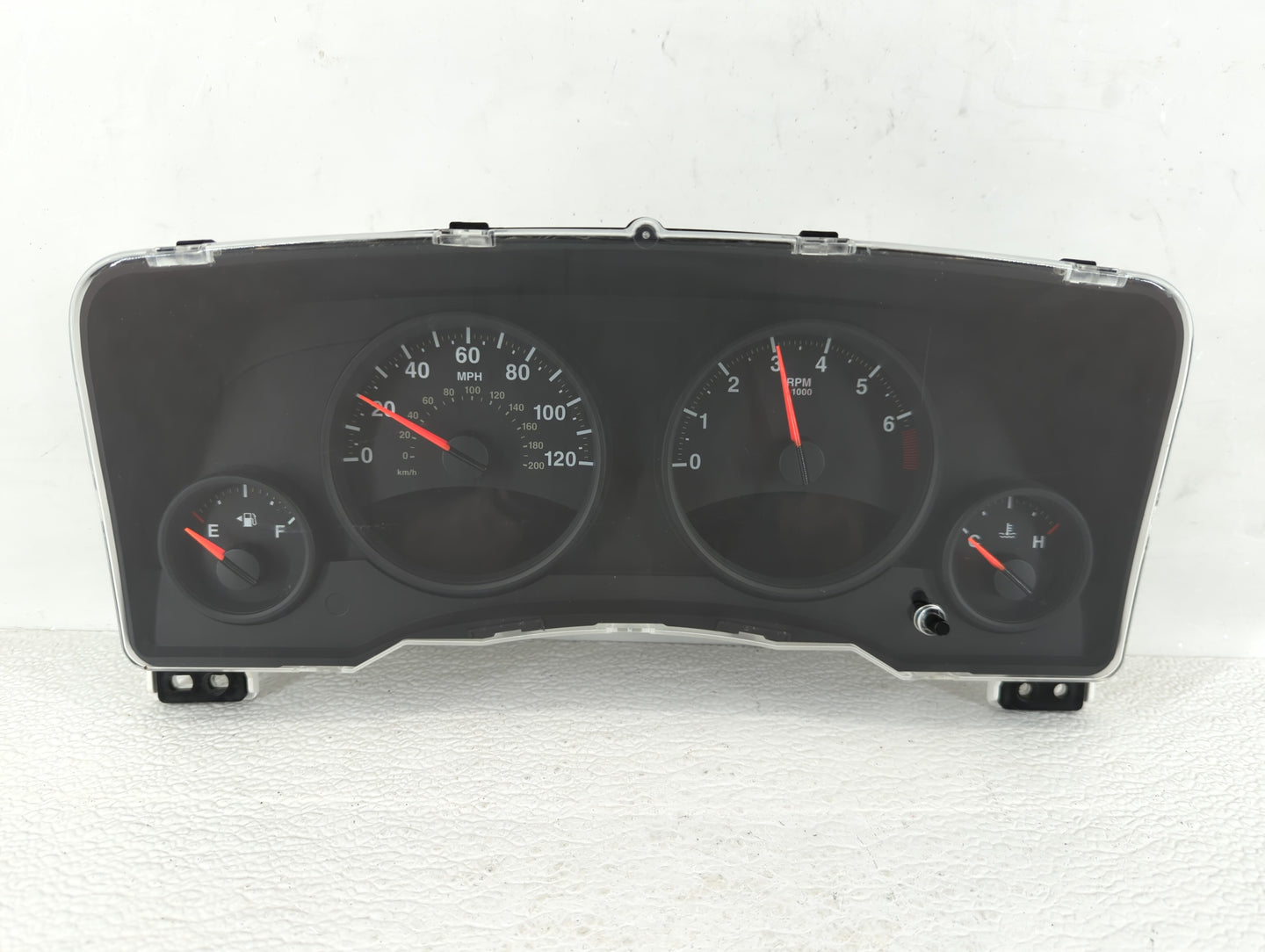 2011-2013 Jeep Compass Instrument Cluster Speedometer Gauges P/N:68080402AE 68080402AF, 68080402AD Fits Fits 2011 2012 2013 