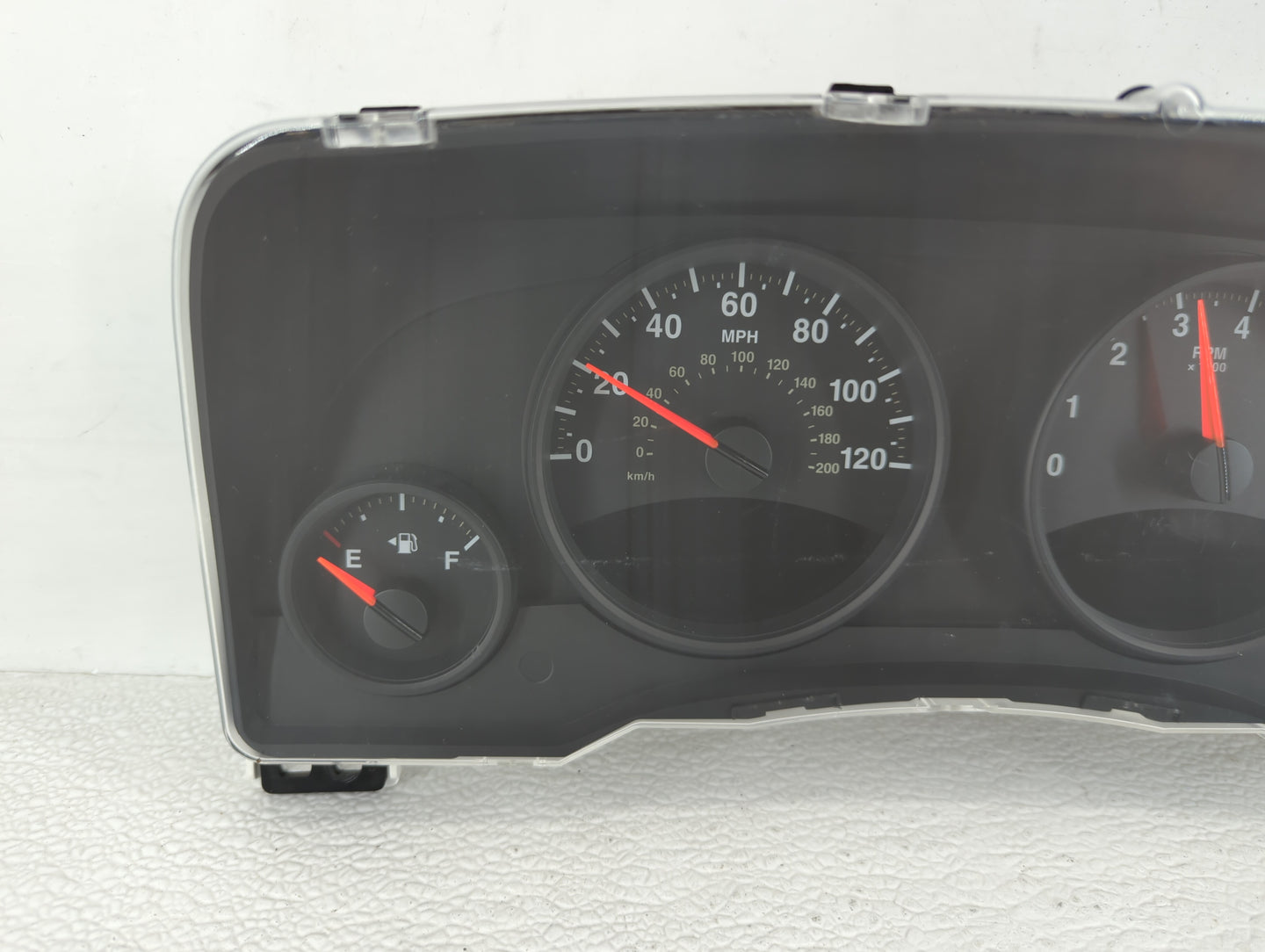 2011-2013 Jeep Compass Instrument Cluster Speedometer Gauges P/N:68080402AE 68080402AF, 68080402AD Fits Fits 2011 2012 2013 