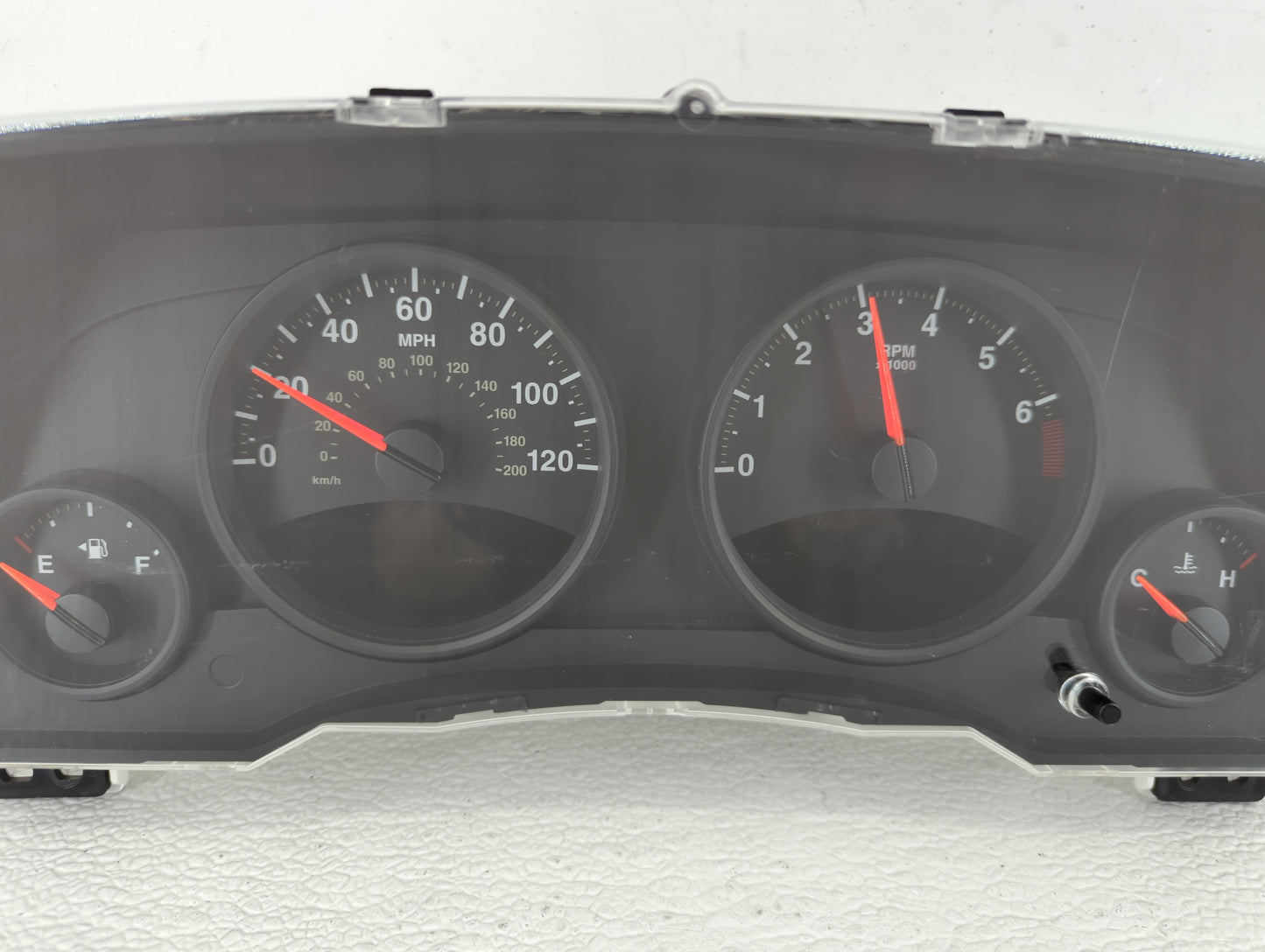 2011-2013 Jeep Compass Instrument Cluster Speedometer Gauges P/N:68080402AE 68080402AF, 68080402AD Fits Fits 2011 2012 2013 