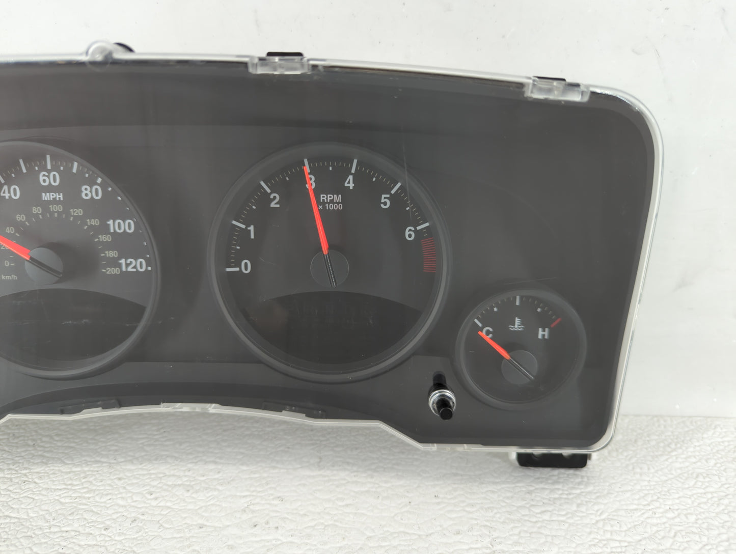 2011-2013 Jeep Compass Instrument Cluster Speedometer Gauges P/N:68080402AE 68080402AF, 68080402AD Fits Fits 2011 2012 2013 