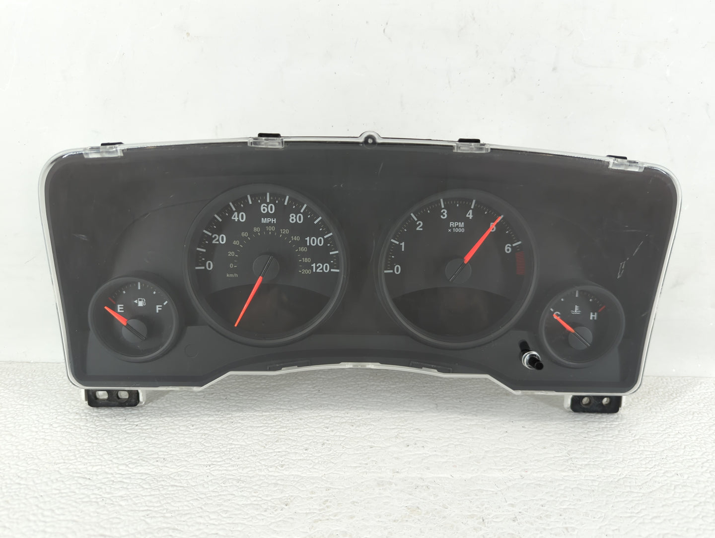2011-2013 Jeep Compass Instrument Cluster Speedometer Gauges P/N:68080402AE 68080402AF, 68080402AD Fits Fits 2011 2012 2013 